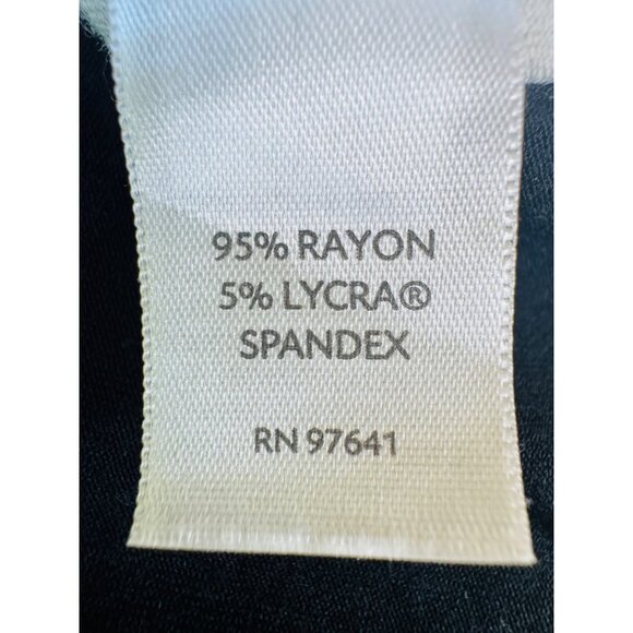 2/$30  J.Jill XL Womens Wearever Collection Sleeveless Top Black - Picture 13 of 14